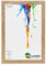 Clamaro 'Neo Collage' Bilderrahmen 60x120 handgefertigt nach Maß | Eiche Vintage Silber | MDF-Holz Design Holzbilderrahmen inkl. Acrylglas und Metall Aufhänger (Querformat & Hochformat)