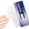 Manithè - Smalto Adesivo Gel UV - Colore perlato (Pearly Magnolia) Pellicola per Unghie Autoadesiva - Manicure Semipermanente - Nail Wraps Gel UV - Kit 20 PCS