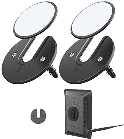 Tablet Wandhalterung - Sichere Tablet Wandhalterung, Verstellbare Tablet Halterung | Drehbar Küchenschrank Tablet Halterung, 90 Grad Drehung Feste Tablet Wandhalterung für WIFI Router und E-Reader
