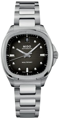 MIDO Multifort TV 35 – Schweizer Automatikuhr für Damen und Herren – 35 mm Edelstahlgehäuse