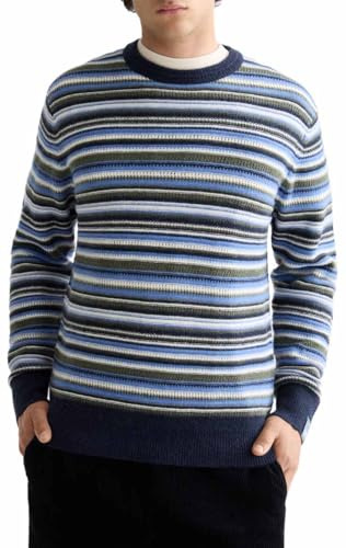 Scotch & Soda Herren Soft Knit Regular Fit Crew Neck Crewneck Pullover