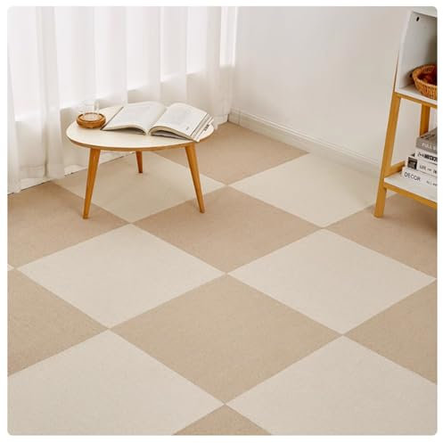 RobustWeg Schalldichte Teppich Bodenbelag,Quadratischer Teppich Bodenbelag,Selbstklebend Teppich Bodenbelag,RauschunterdrüCkung,Abnehmbar,Geeignet FüR HäUser,BüRos,Wohnungen,GewerberäUme