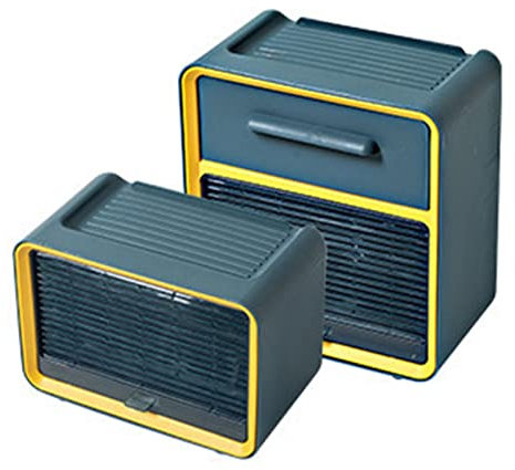 Toilettenpapierhalter zur Wandmontage, selbstklebend, wasserfest, Kunststoff, für Badezimmer, Blau