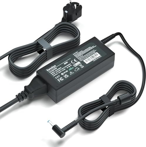 Cargador portátil de 65 W 19,5 V 3,33 A para HP ProBook 440, 445, 450, 455, G10, G9, G8, 650, 640, G5, G4, G6, G7, HP EliteBook 840, 850, G3, G4, G5, G6, G7, G8. Cable de Alimentación