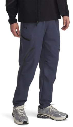 Under Armour Mens Unstop Cargo Tracksuit Bottoms Grey M