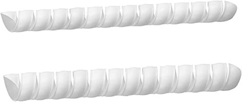 YARNOW 2 Stücke Stamm Protector Protektoren Baum Für Die Garten Anlage Protector Gartenarbeit Lieferungen Kit Kunststoff Weiß