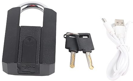 Candado de huella digital, candado duro, desbloqueo rápido de 0.5s para casilleros de dormitorios, gimnasios y almacenes