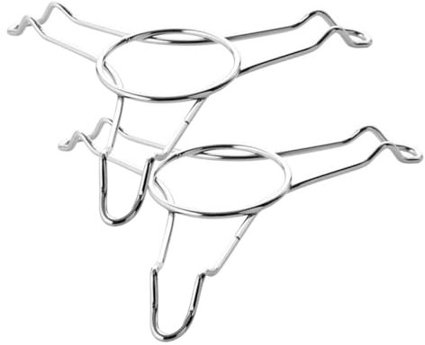 LABRIMP 2pcs Triangular Steam for Pan Pressure Cooker Stainless Steel Steaming Racks Household Kitchen Supplies for Steaming and Draining