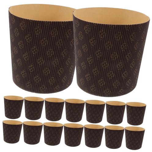 Abaodam 25pcs Greaseproof Paper Baking Cups Stylish Cupcake Liners for Muffins Bread and Desserts and Convenient Kitchen Baking Accessories