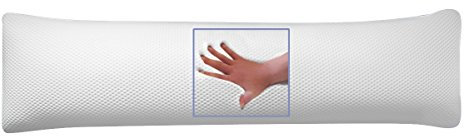Supply24 since 2004 Visco Seitenschläfer Kissen/Viscoelastisches Schwangerschaftskissen 150 x 40 x 16 cm Memory Schaum Visko Seitenschläferkissen Soft/weich Kissen für Schwangerschaft