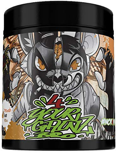 BPS Pharma 4YourGainz Bro EAA Keto-Blend Aminosäure Amino BCAA Bodybuilding 500g (Peached Ice Tea)