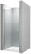 Heilmetz Duschtür Nische 76x185 cm Duschkabine Schwingtür Dusche Duschtrennwand with Wandprofil, 6mm ESG Sicherheitsglas Duschabtrennung aus Mit Beidseitiger Nano Beschichtung