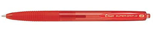 Supergrip G snap pen - red - 1mm tip - Pilot