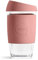 JOCO Glass Reusable Coffee Cup (16 oz, Terracotta)