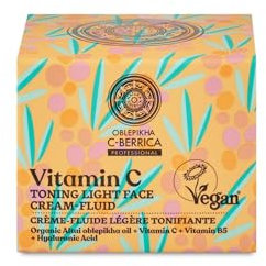 NATURA SIBERICA OBLEPIKHA BERRICA FLUIDO TONO LIGHT CREAM VITAMIN C 50ML