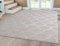 Mia's Teppiche Anna Wohnzimmer Teppich, Kurzflor, Beige, 080x150 cm