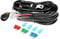 RIGIDON Câblage à barres lumineuses LED Faisceau de Fil avec Relais et Interrupteur 12V 40A 18AWG pour Voiture SUV ATV 4x4 et Camion Offroad Tout-terrain (Mode A fit pour 2 lampe)