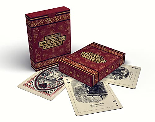 Charles Dickens illustrierte Spielkarten