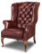 Chesterfield Sessel Cathedral | 2 bis 4 Wochen Lieferzeit (Cloudy Red)