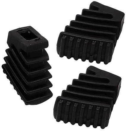 Amagogo 3x Drum Leg Protectors Bass Drum Leg Feet Direct Replaces Percussion Instrument Drum Feet Slipcover Threaded Feet Instrument Accessory, style C