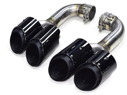 Auspuffblenden Für Touareg 2012-2017 Schalldämpfer Spitze Auto Auspuffrohr Düse Auto Zubehör Quad Auspuffrohr Auto-Endrohre