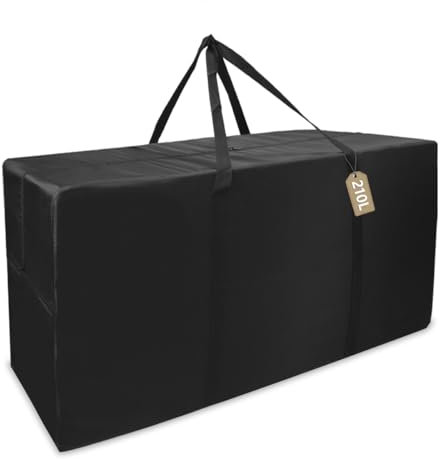 OARCO Cómoda para Debajo de la Cama, 210L Bolsas Mudanza, Organizador de Ropa, Bolsas Plegables, para Guardar Edredones, Toallas, Almohadas, Suéteres, Abrigos, Mantas, Tejido Resistente