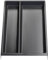 ORGA-BOX Rangement polyvalent SEPARADO Individual gris ardoise grainé (300 x 474 x 51 mm) Rangement de tiroir largeur d'armoire de 40 cm pour les grands ustensiles de cuisine
