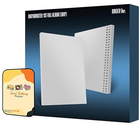 BABYMONSTER Album - DRIP BINDER Ver.+Pre Order Benefits+BolsVos Exclusive K-POP Giveaways Package