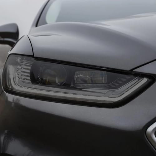 Autoscheinwerfer-Schutzfolie, Rauchschwarz, Tönung, Vinyl-TPU-Aufkleber, für Ford Ranger T6 F150 Focus MK4 Mondeo Explorer Mustang