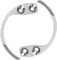 LEIBOCHAO Ganchos de Seguridad para Ropa 2 Piezas, Llave Antirrobo con Gancho Magnético, Desactivador de Alarmas Ropa, Material Acero Inoxidable, Accesorio para Tiendas Ropa