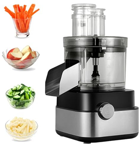 4in 1 Electric Vegetable Chopper, Multifunctional Chopper Vegetable Cutter Slicer Dicer Machine Automatic Cutter for Onion Shredder Potato Slicer, Veggie Processor