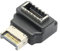 90 Degree USB 3.0 Type E Adapter, Right Angle USB Type E Male to Female Computer Motherboard Internal Connector Adapter High Speed 5Gbps - Down/B