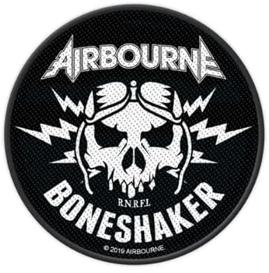 Halle 15 Halle15Clothes - Aufnäher für deine Kutte - Band Airbourne - BONESHAKER Patch