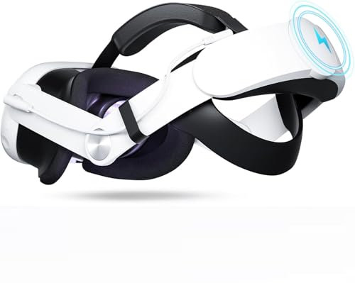 Head Strap for Meta quest3 Headwear Enhancement of the Machine's Operating Time, Reduce Head Pressure, Enhanced Comfort Replacement Headstrap