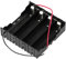 3.7V 3x o 4x 18650 Porta Batteria Per Caso Connettore Scatola di Immagazzinaggio Con Cavo Per 3 o 4 Sezioni 18650 Batterie Cassa Della Batteria Titolare Della Scatola Staffa Del Basamento Mensola