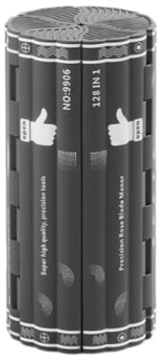 kesurpae Juego de destornilladores 128 en 1 para manualidades, mantenimiento profesional, equipo de artesanía, herramientas manuales, kit herramientas reparación teléfonos, kit