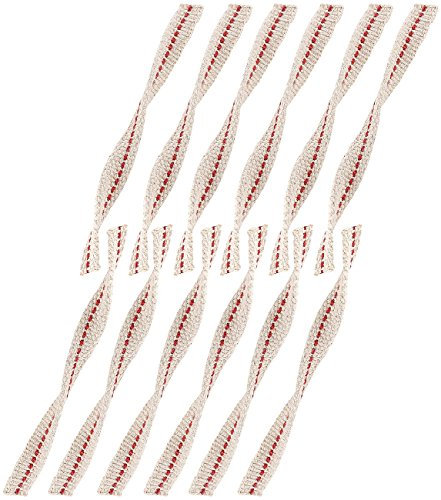 Lunartec Öllampendocht: 12er-Pack Universal-Dochte f. Petroleum-Sturmlampe, 120 x 8,4 x 1,6 mm (Ersatzdocht für Petroleumlampe, Universal Fackeldocht, Petroleumlaterne)