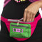NET TOYS 80er Jahre Gürteltasche Retro Bauchtasche Bunte Hüfttasche Disco 80er Mode Outfit Accessoire