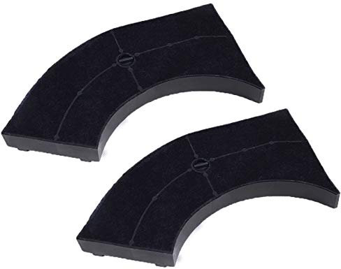 2x AquaHouse AH-CHF1 Compatible Filtre à charbon pour hotte Whirlpool 481281718533, 902979380, DHZ2400, 647277, AMC859, Type 10 Carbon Filter, NYTTIG FIL100