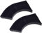 2x AquaHouse AH-CHF1 Compatible Filtre à charbon pour hotte Whirlpool 481281718533, 902979380, DHZ2400, 647277, AMC859, Type 10 Carbon Filter, NYTTIG FIL100