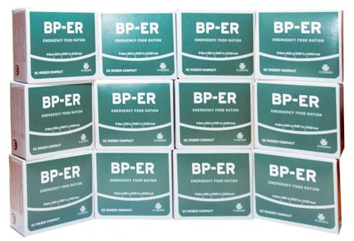Lebenskraft BP ER Elite Emergency Food Einheiten des führenden Herstellers | Notvorrat Lebensmittel aus Europa | Hochwertige Notfall Nahrungsmittel