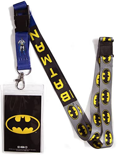 Ata-Boy DC Comics Cordon porte-badge Batman pour badges d'identité – Cadeaux et marchandises Batman