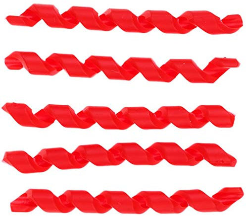 POFET Lot de 5 housses de protection en caoutchouc pour boîtier de levier de vitesse de vélo Rouge