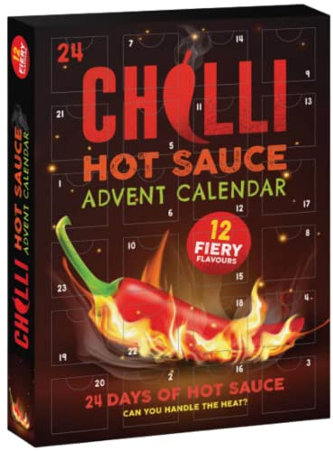 24 Days of Hot Sauce - Chilli Lovers Advent Calendar - Box
