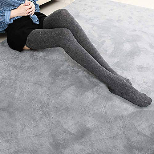 MoonyLI 1 paio di calzini in maglia di cotone extra lunghi Calze lunghe calde e spesse lunghe Calze per stivali Scaldamuscoli Calze lunghe Calze alte da donna