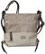 TOM TAILOR - Womenswear ELIN crochet Damen Umhängetasche M, mixed grey, 30x12x26