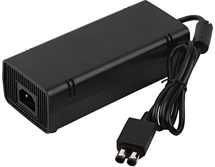 LEOFLA Fuente de alimentación Consola Xbox 360 Slim Cargador Transformador