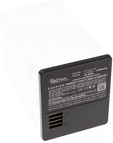 cellePhone Akku Li-Ion kompatibel mit Arlo Pro 3 - Pro 4 - Go 2 - Ultra 2 (Ersatz für A-7a) - 13400mAh / 3,7V