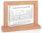 Giftota - 360° Drehbares Periodensystem Mit Echten Elementen (21 x 16 x 5,5cm) - Acryl Periodic Table Of 83 Elements - Chemie Geschenk - Periodensystem Display Geschenk für Lehrer Studenten Dekoration