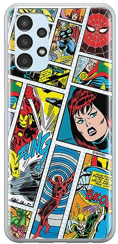ERT GROUP Handyhülle für Samsung A13 4G Original und offiziell Lizenziertes Marvel Muster Avengers 034 optimal an die Form des Handy angepasst, hülle aus TPU